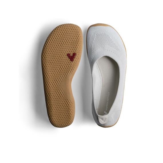 Vivobarefoot ASANA YIN BALLERINA KNIT WOMENS LIMESTONE