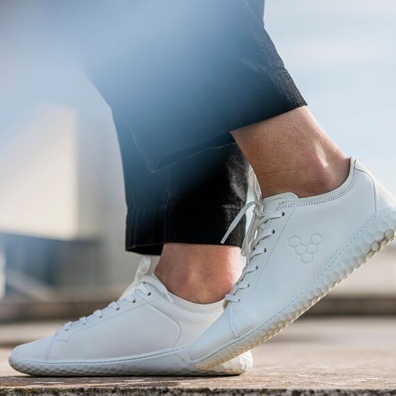 Vivobarefoot GEO COURT III WOMENS BRIGHT WHITE