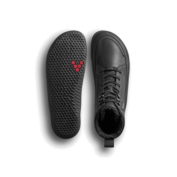 Vivobarefoot GOBI BOOT WARMLINED WOMENS OBSIDIAN