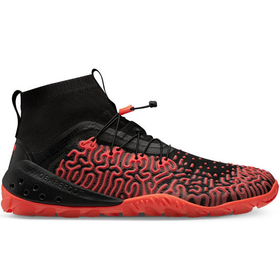 Vivobarefoot ESC TEMPEST M BLACK NEON CORAL