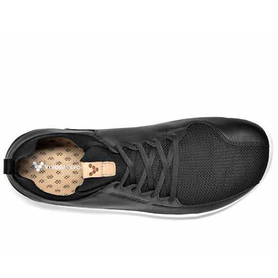 Vivobarefoot PRIMUS KNIT L Black Leather