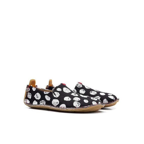 Vivobarefoot ABABA KIDS BLACK DOT