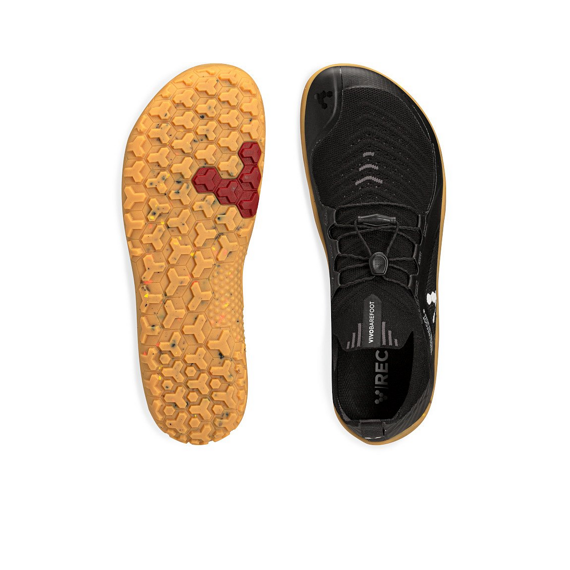 Vivobarefoot PRIMUS TRAIL KNIT FG MENS OBSIDIAN