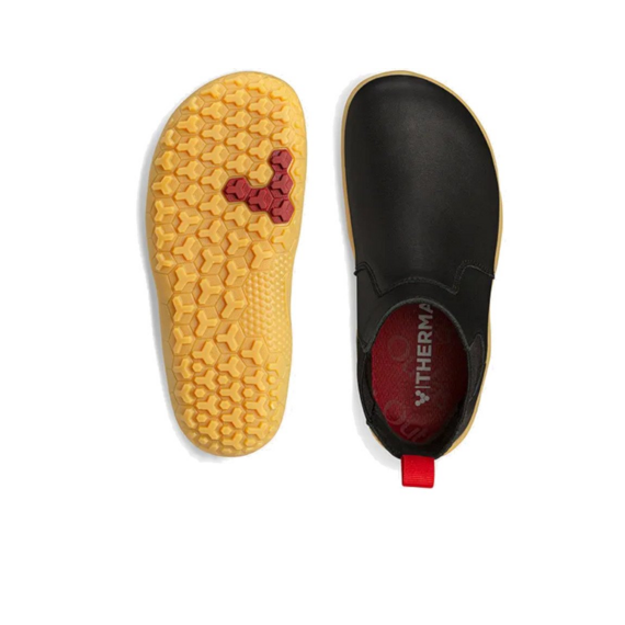 Vivobarefoot FULHAM II JUNIORS OBSIDIAN