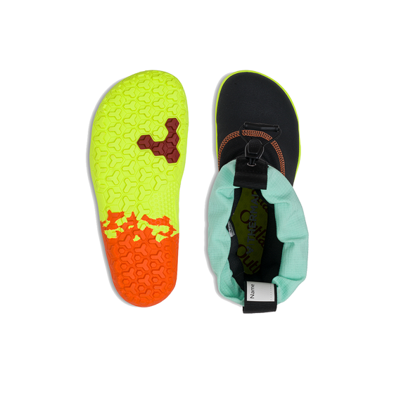 Vivobarefoot LUMI FG KIDS ELECTRIC OBSIDIAN