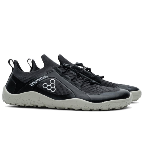 Vivobarefoot PRIMUS TRAIL KNIT FG MENS OBSIDIAN/PELICAN