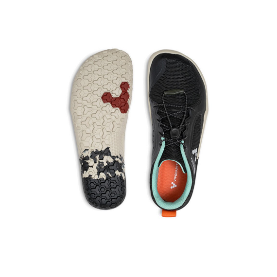 Vivobarefoot PRIMUS TRAIL II FG JUNIORS OBSIDIAN/GREY