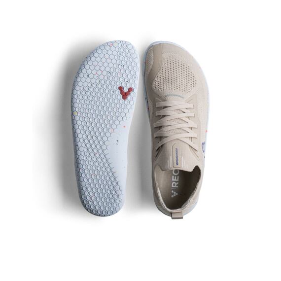 Vivobarefoot PRIMUS LITE KNIT MENS FEATHER GREY