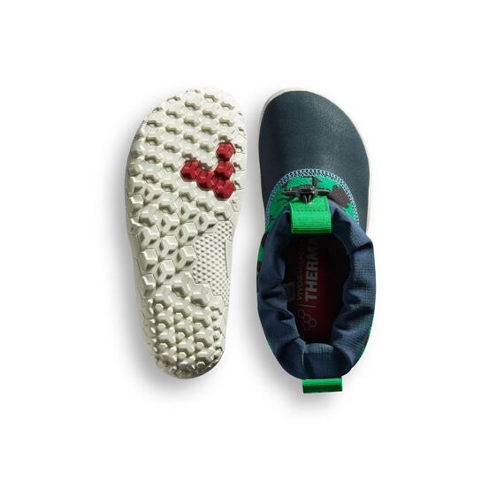 Vivobarefoot LUMI FG X MUDDY PUDDLES PRESCHOOL GRASSHOPPER