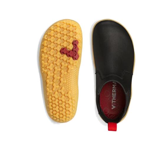 Vivobarefoot FULHAM III KIDS OBSIDIAN