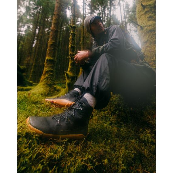 Vivobarefoot TRACKER LEATHER AT MENS OBSIDIAN