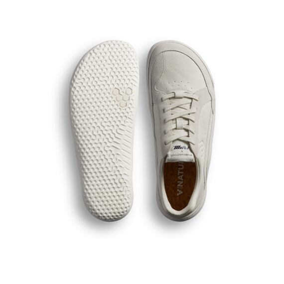Vivobarefoot GOBI II SNEAKER PREMIUM LEATHER MENS LIMESTONE