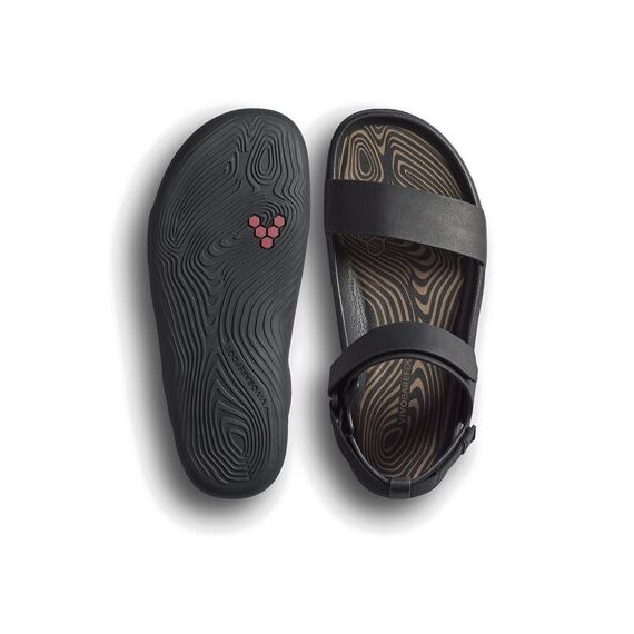 Vivobarefoot SENSUS YIN SANDAL WOMENS OBSIDIAN