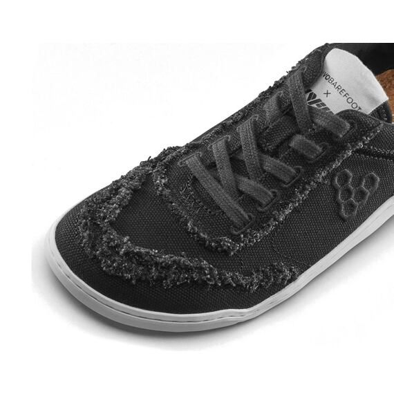 Vivobarefoot GOBI SNEAKER CANVAS WOMENS OBSIDIAN