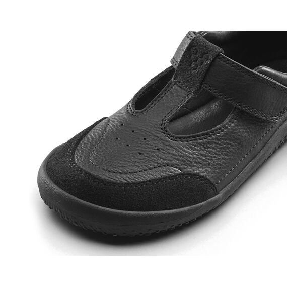 Vivobarefoot GOBI T.BAR SCHOOL KIDS OBSIDIAN