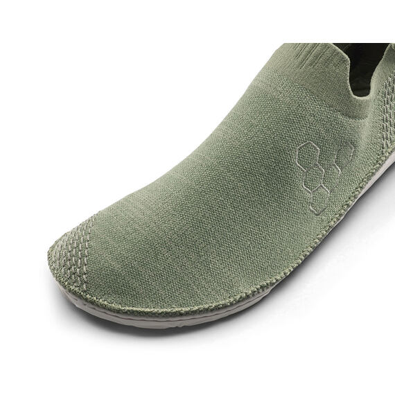 Vivobarefoot SENSUS SLIP ON KNIT MENS OLIVE NIGHT