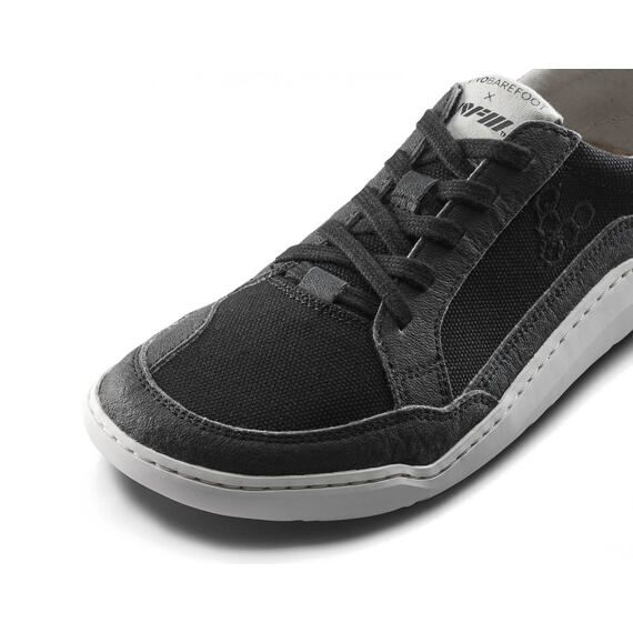Vivobarefoot GOBI II SNEAKER PREMIUM CANVAS MENS OBSIDIAN