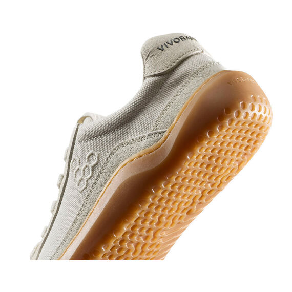 Vivobarefoot GOBI II SNEAKER PREMIUM CANVAS MENS NATURAL WHITE