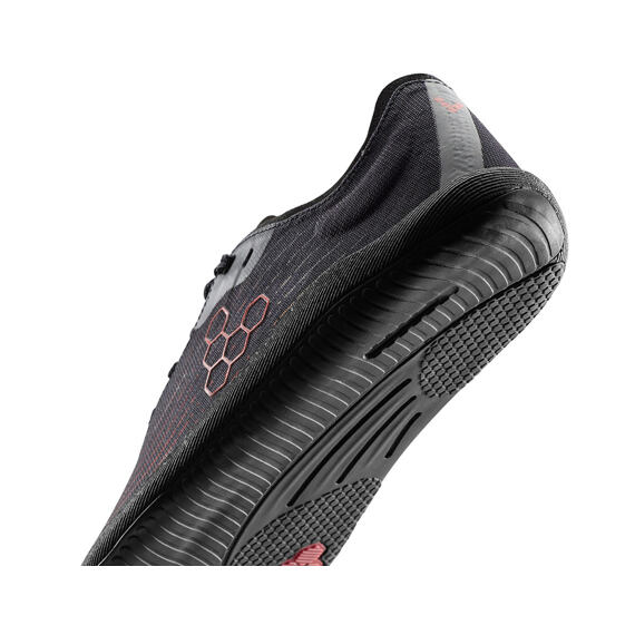 Vivobarefoot PRIMUS FLOW WOMENS OBSIDIAN/CHERRY TOMATO