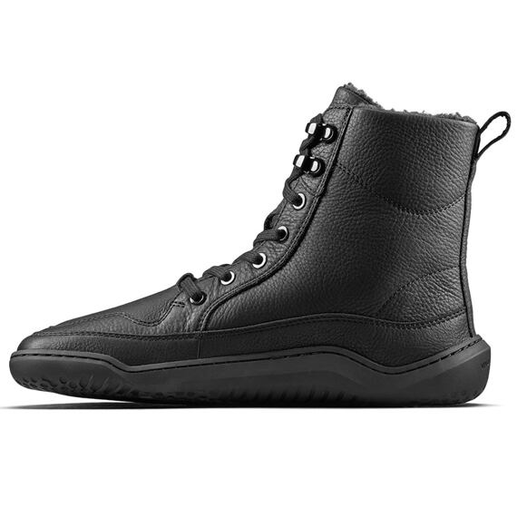Vivobarefoot GOBI BOOT WARMLINED WOMENS OBSIDIAN