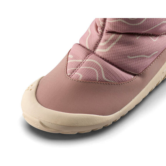 Vivobarefoot TRACKER BOOT AT PRESCHOOL TWILIGHT MAUVE
