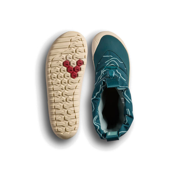 Vivobarefoot TRACKER BOOT AT JUNIORS DEEP TEAL