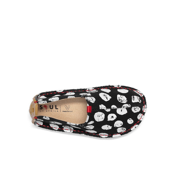 Vivobarefoot ABABA KIDS BLACK DOT