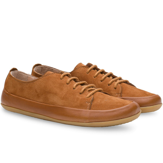 Vivobarefoot OPANKA SNEAKER WOMENS TAN SUEDE
