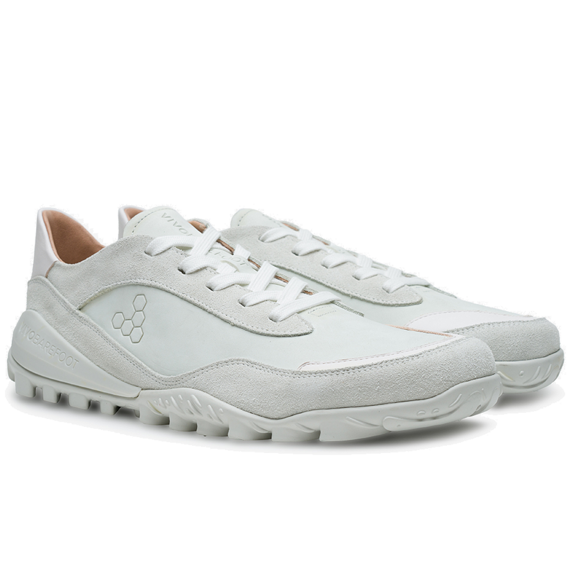 Vivobarefoot NOVUS MENS WHITE LEATHER