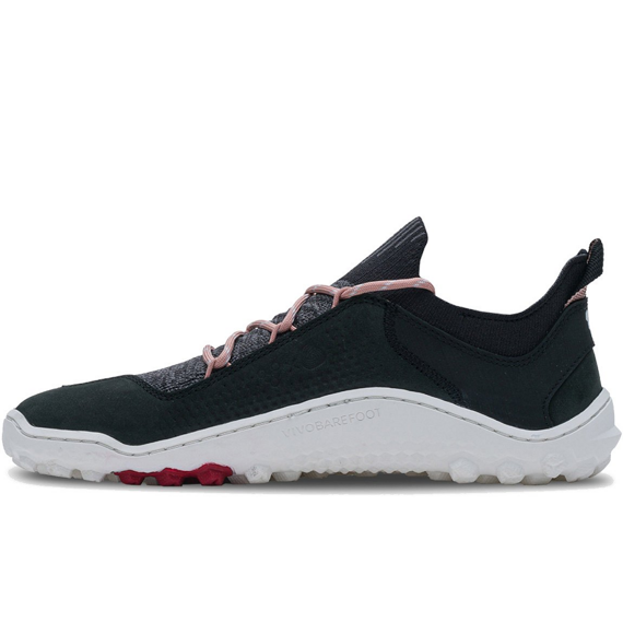 Vivobarefoot TRACKER DECON LOW FG2 WOMENS OBSIDIAN/MISTY ROSE