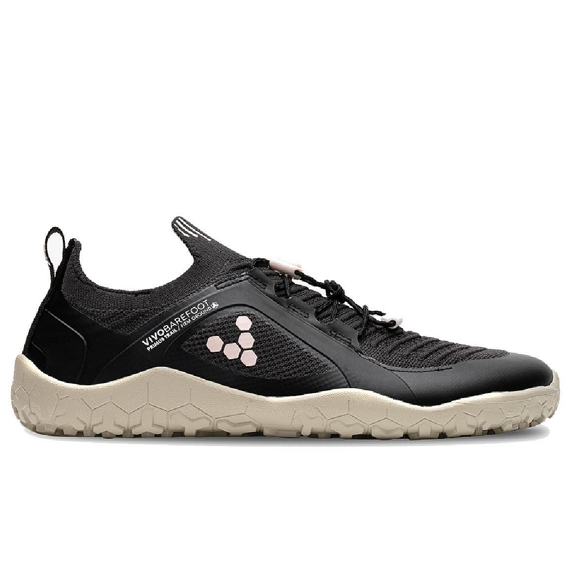 Vivobarefoot PRIMUS TRAIL KNIT FG WOMENS OBSIDIAN/MISTY ROSE/LIMESTONE