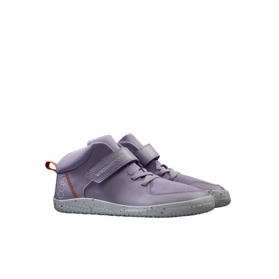 Vivobarefoot PRIMUS LUDO HI JUNIORS LILAC