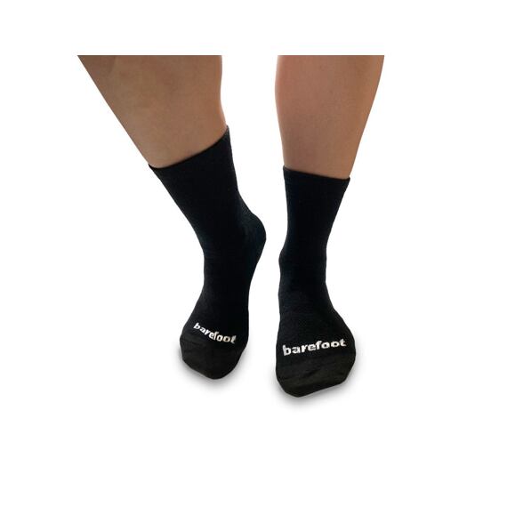 MERINO.LIVE ponožky čierne