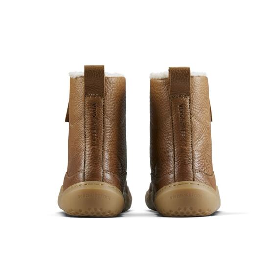 Vivobarefoot GOBI BOOT WARMLINED MENS LIGHT TAN