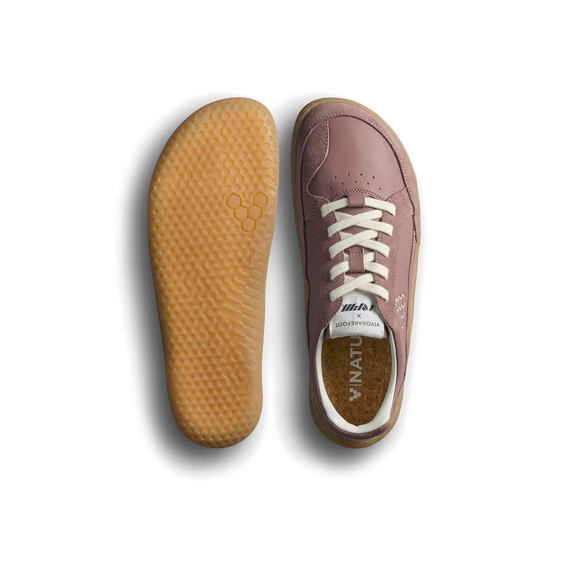 Vivobarefoot GOBI II SNEAKER PREMIUM LEATHER WOMENS TWILIGHT MAUVE