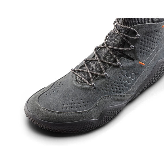 Vivobarefoot MOTUS STUDIO MID LTH WOMENS DARK SHADOW