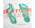 Vivobarefoot FORCE OF NATURE T-SHIRT UNISEX WHITE
