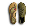 Vivobarefoot SENSUS MENS DARK OLIVE CRACKED LEATHER