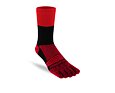 OS2O ponožky T&R MidHeight LightWeight Red/Black