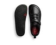 Vivobarefoot PRIMUS LUDO SCHOOL ANIMAL-FREE JUNIORS OBSIDIAN