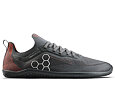 Vivobarefoot PRIMUS LITE KNIT MENS OBSIDIAN/CHERRY TOMATO