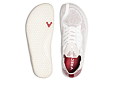 Vivobarefoot PRIMUS LITE KNIT WOMENS OFF WHITE/BURGUNDY