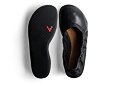 Vivobarefoot ASANA YIN BALLERINA LEATHER WOMENS OBSIDIAN